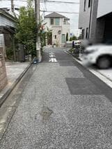 道路のへこみ