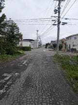 一時停止標識隠れと枝葉で左折しづらい